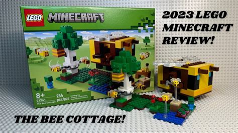 LEGO Minecraft Review Set 21241 The Bee Cottage 2023 YouTube