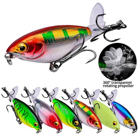 Whopper Plopper Fishing Lure 6g 11g Floating Bait Bionic Noise Hard