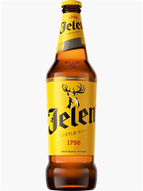 Jelen Pivo Sticker For Sale By Ironmark19 Redbubble