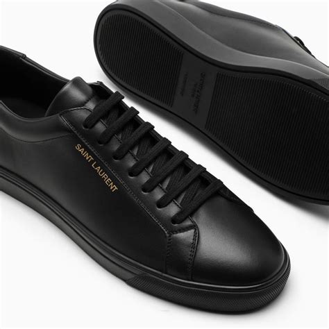 Saint Laurent Paris Saint Laurent Andy Low Top Sneakers In Black