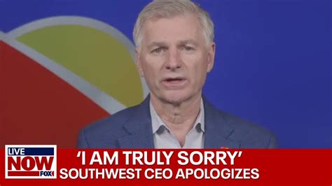 Southwest Airlines Ceo Apologizes For Massive Amounts Of Delays