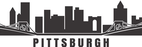 Pittsburgh Skyline Vector Images (over 110)