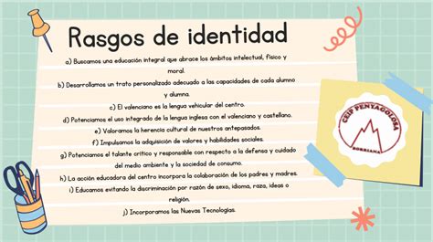 Rasgos De Identidad Ceip Penyagolosa Borriana