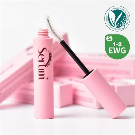 Lupine Eyelash Growth Serum Lash Enhancer Vegan Peptide And Biotin