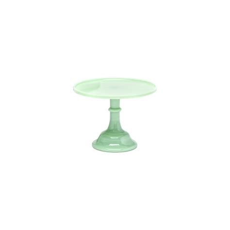 Jadeite Green Glazed Milk Glass Cake Stand Wedding Cake Stands