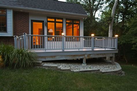 Deck Stair Lighting — Madison Art Center Design