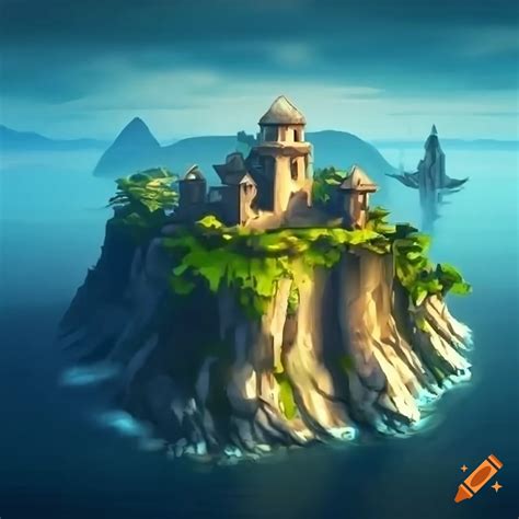 Island Forming In Ocean