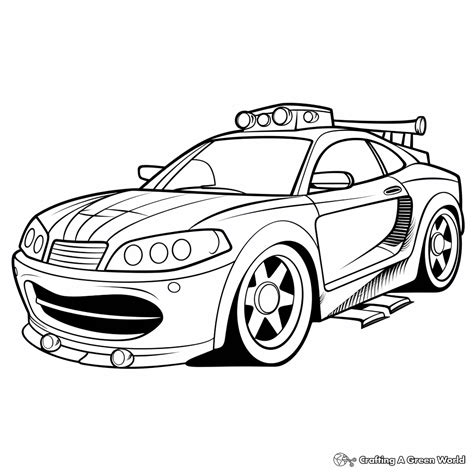 Free Printable Police Car Coloring Pages