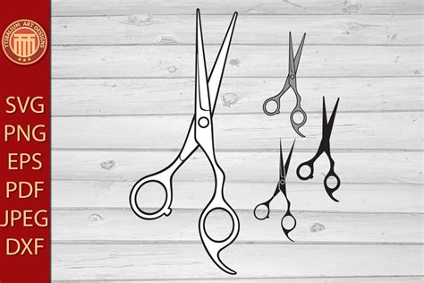 Hair Cutting Scissors Vector