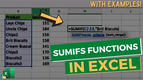 How to use SUMIFs Function in Excel? - ExcelTutorial