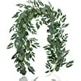 Falflor Pcs Greenery Garland Ft Artificial Eucalyptus Garland And