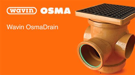 Wavin UK | OSMA Above and Below Ground Drainage Systems