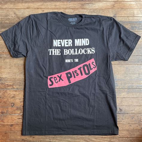 SEX PISTOLS Tシャツ NEVER MIND THE BOLLOCKS BLACK 45REVOLUTION