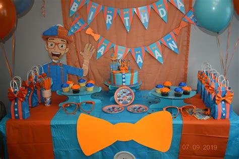 75 ideas de decoración para Fiesta de Blippi