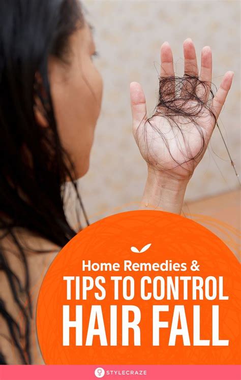 11 Effective Home Remedies And Tips To Control Hair Fall Hair Fall