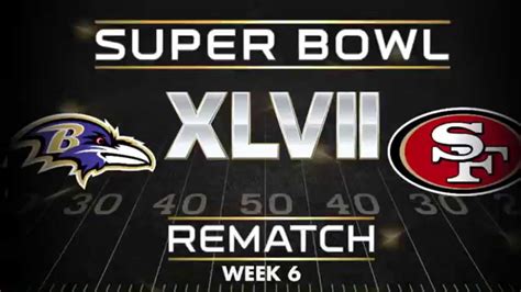 Ravens Vs 49ers Week 6 Super Bowl Xlvii Rematch 50 Years Of Glory Nfl Films Youtube