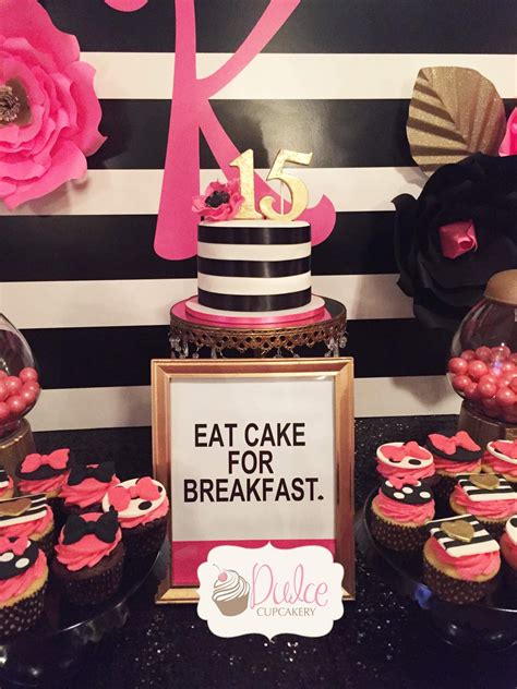 Kate Spade Inspired Birthday Party Ideas Photo 5 Of 16 Catch My Party