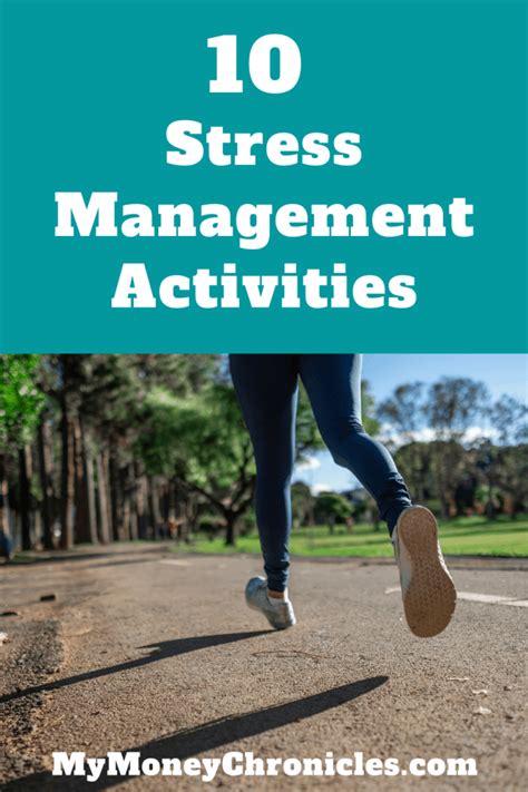 10 Stress Management Activities My Money Chronicles