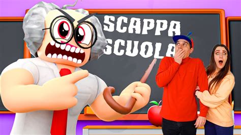 SCAPPA DALLA NUOVA SCUOLA IL MAESTRO È PAZZO NUOVA ESCAPE ROOM