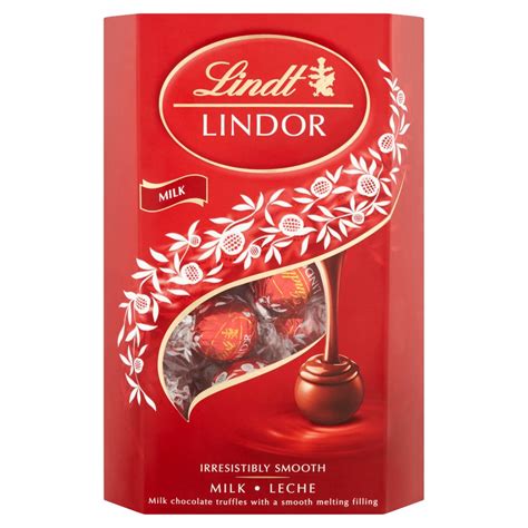 Lindt Lindor Pralinki Z Czekolady Mlecznej Z Nadzieniem 337 G Lindt