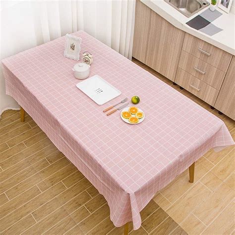 Nappes Linge de Table Alaso Nappe en Toile cirée Moderne en PVC Facile