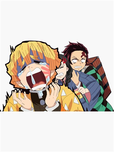 Demon Slayer Stickers Zenitsu