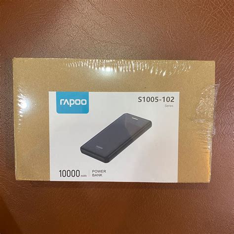 Rapoo S1005 10000mAh Dual Output Fast Charge Slim Portable Powerbank