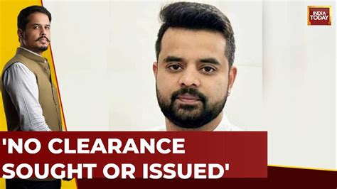 Prajwal Revanna Travelled On Diplomatic Passport No Clearance Sought