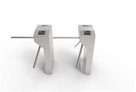 Rfid Vertical Tripod Access Control Turnstile Gate Intelligent Arm