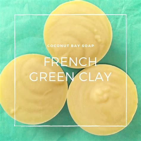 French Green Clay Coconut Bay Soap