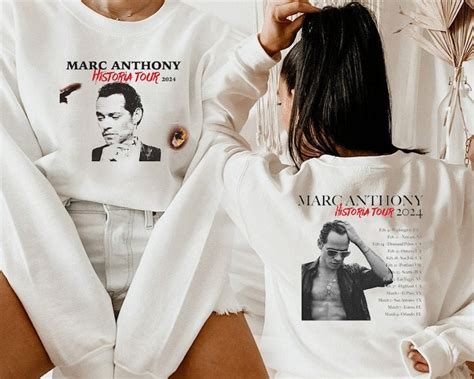 Marc Anthony History 2024 Tour Shirt Marc Anthony Shirt Music Tour 2024 Shirt Marc Anthony