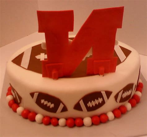 Nebraska Huskers Birthday Cake