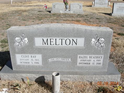 Clint Ray Melton 1913 1986 Find A Grave Memorial