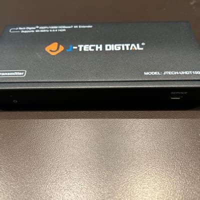 J Tech Digital Digital Long Range HDMI Extender Over Cat6 Reverb