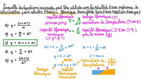 Ntroduire Imagen Formule Energie Thermique Fr Thptnganamst Edu Vn