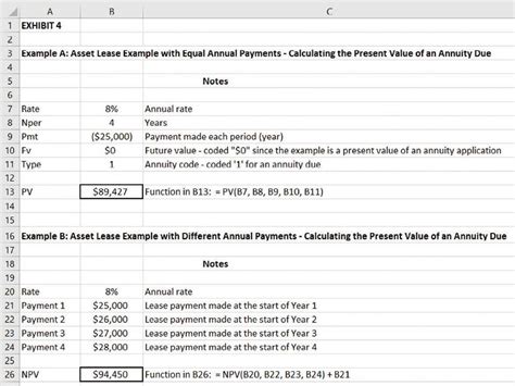 Pv Annuity Table Excel Cabinets Matttroy