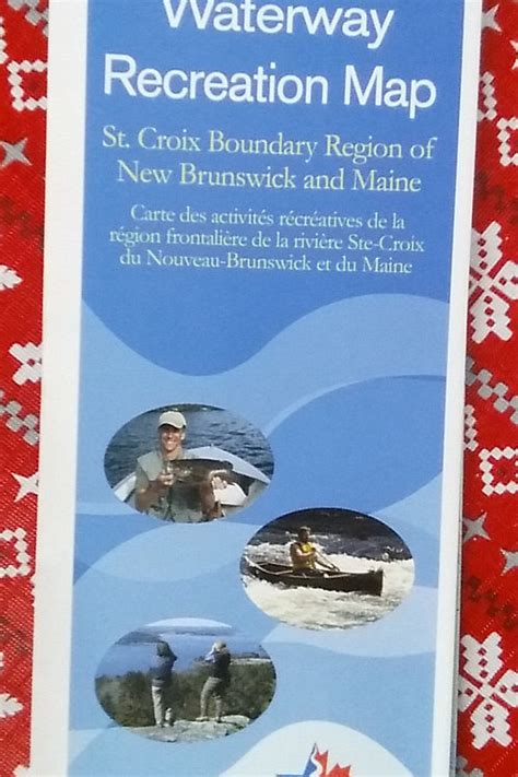 St Croix River Canoe Map Canoekayaknb