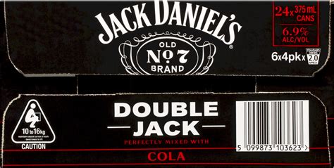 Buy Jack Daniels Double Jack And Cola Can Ml Online