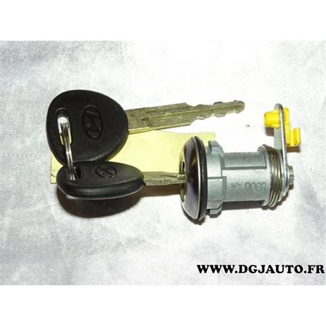 Barillet Serrure De Porte Portiere Droite 8198002A00 Pour Hyundai Atos