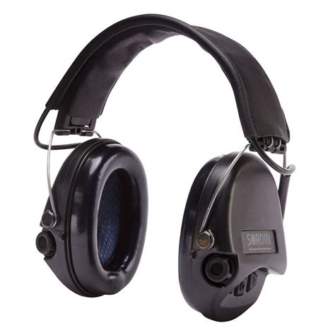 Активные наушники MSA Sordin Supreme Pro Чёрные (SOR75302-02-S) купить ...
