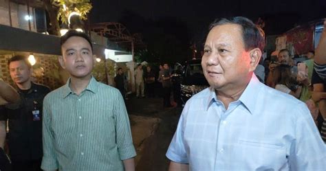 Prabowo Gibran Akan Berangkat Bareng Ke Lokasi Debat Dari Kertanegara