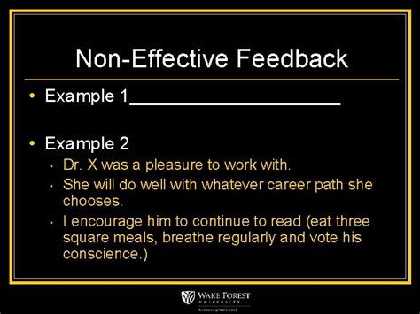 GIVING AND RECEIVING EFFECTIVE FEEDBACK Ann Hiott Barham