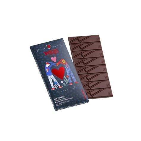 Tablette chocolat noir fleur de sel Cadeau gourmand à offrir