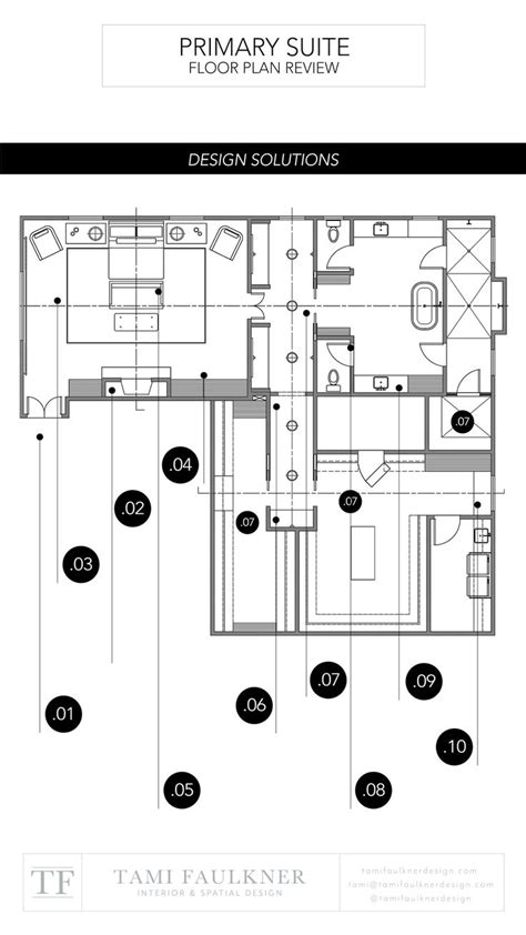 Ten Ways To Improve The Design Of A Primary Suite Floor Plan Tami