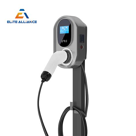 Kw Fast Ev Charger Ip Wall Mount Wallbox Quick Electrical Car Ev