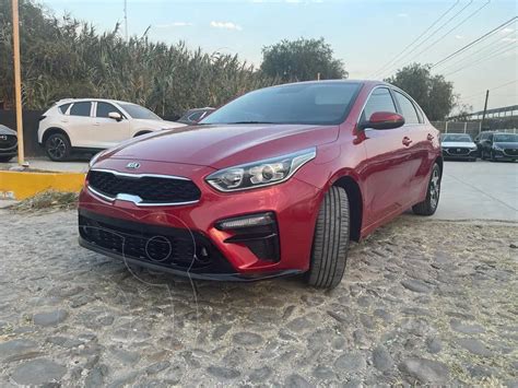 Kia Forte Sedan EX Aut Usado 2021 Color Rojo Precio 370 000