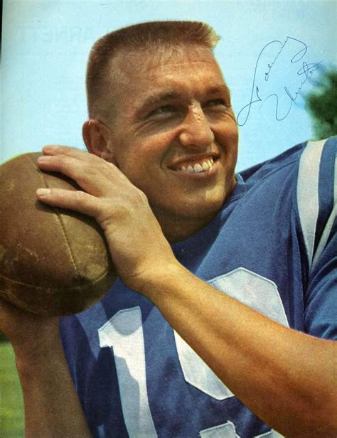 Johnny Unitas Psa Dna Coa Autograph Vintage 1960`s 8x10 Photo Hand