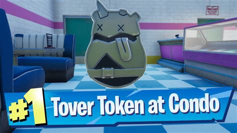 Find Tover Tokens In Condo Canyon Location Fortnite Youtube