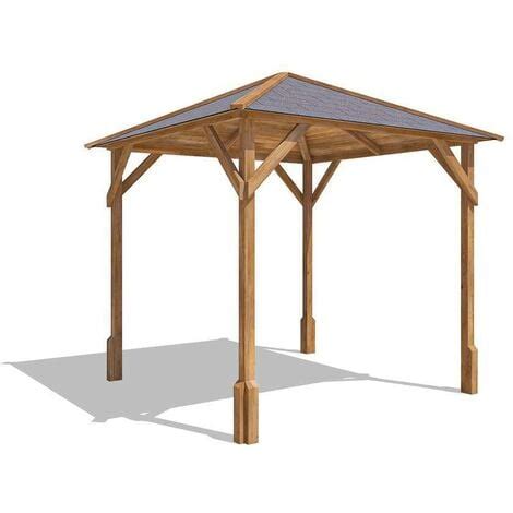 Dunster House Wooden Gazebo Utopia M X M Heavy Duty Garden