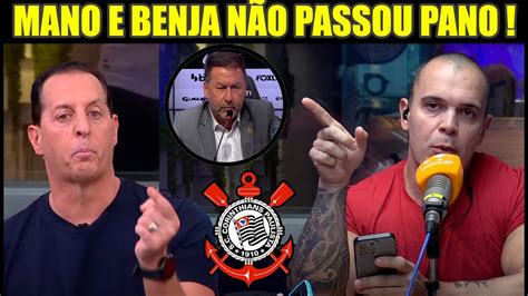 Mano E Benja Fala Verdades Ap S Coletiva De Augusto Melo Do Corinthians